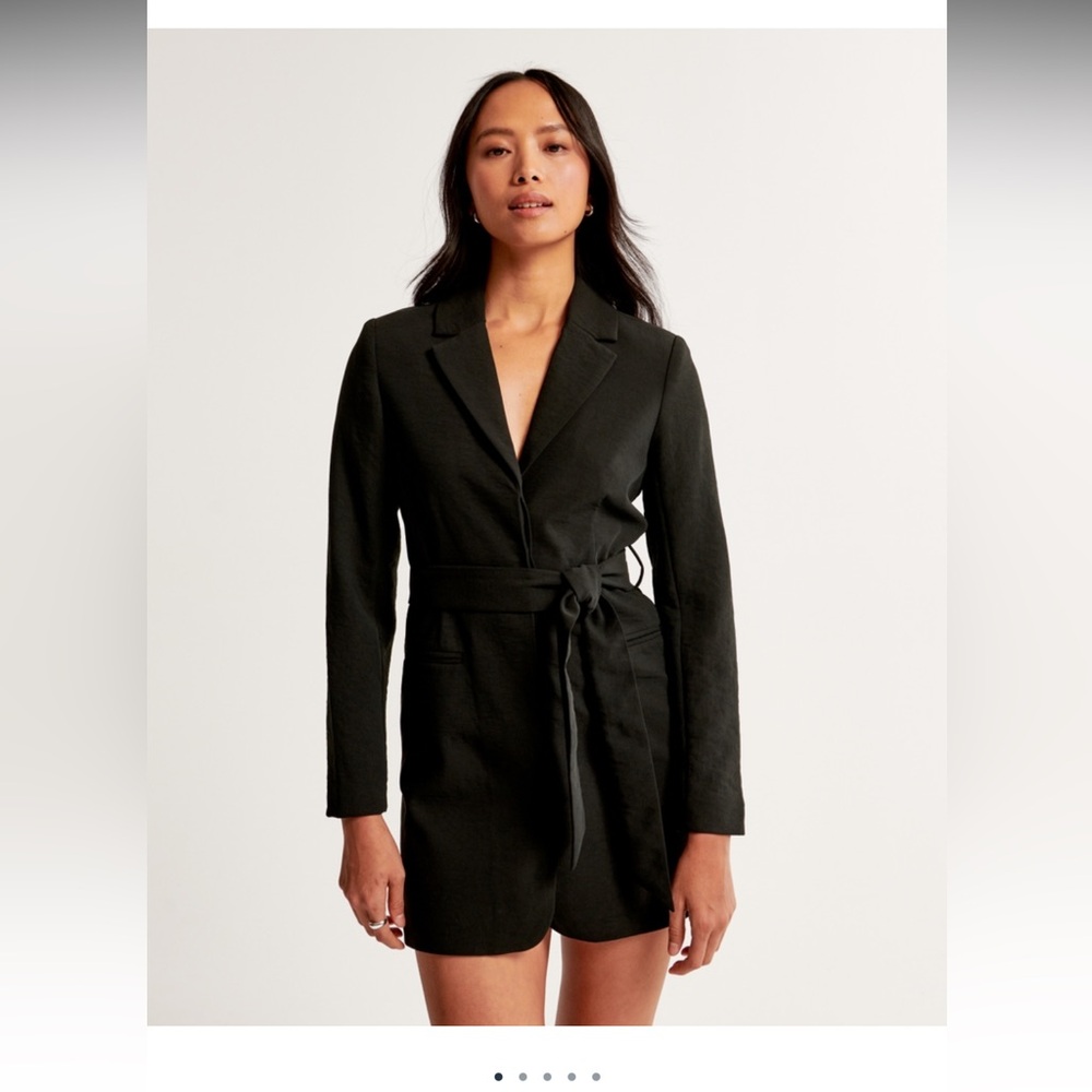 Women's Black Blazer Dress